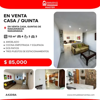 Casa en Quintas de Naguanagua
