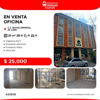 Oficina en CC Bahía Imperial Valencia Av. Lara