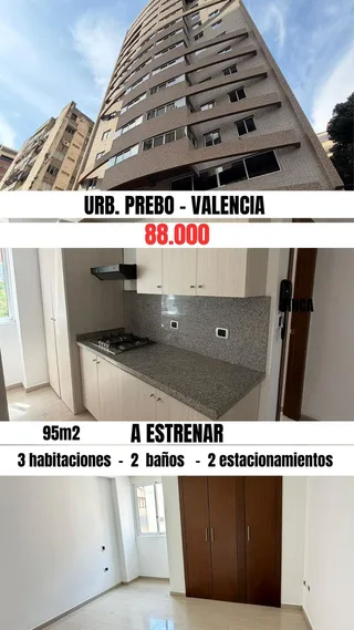 Apartamento en Urb. Prebo, Resd- Agua Viva II