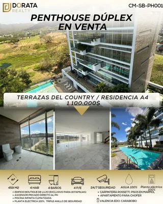 Penthouse en Terrazas del Country – Valencia