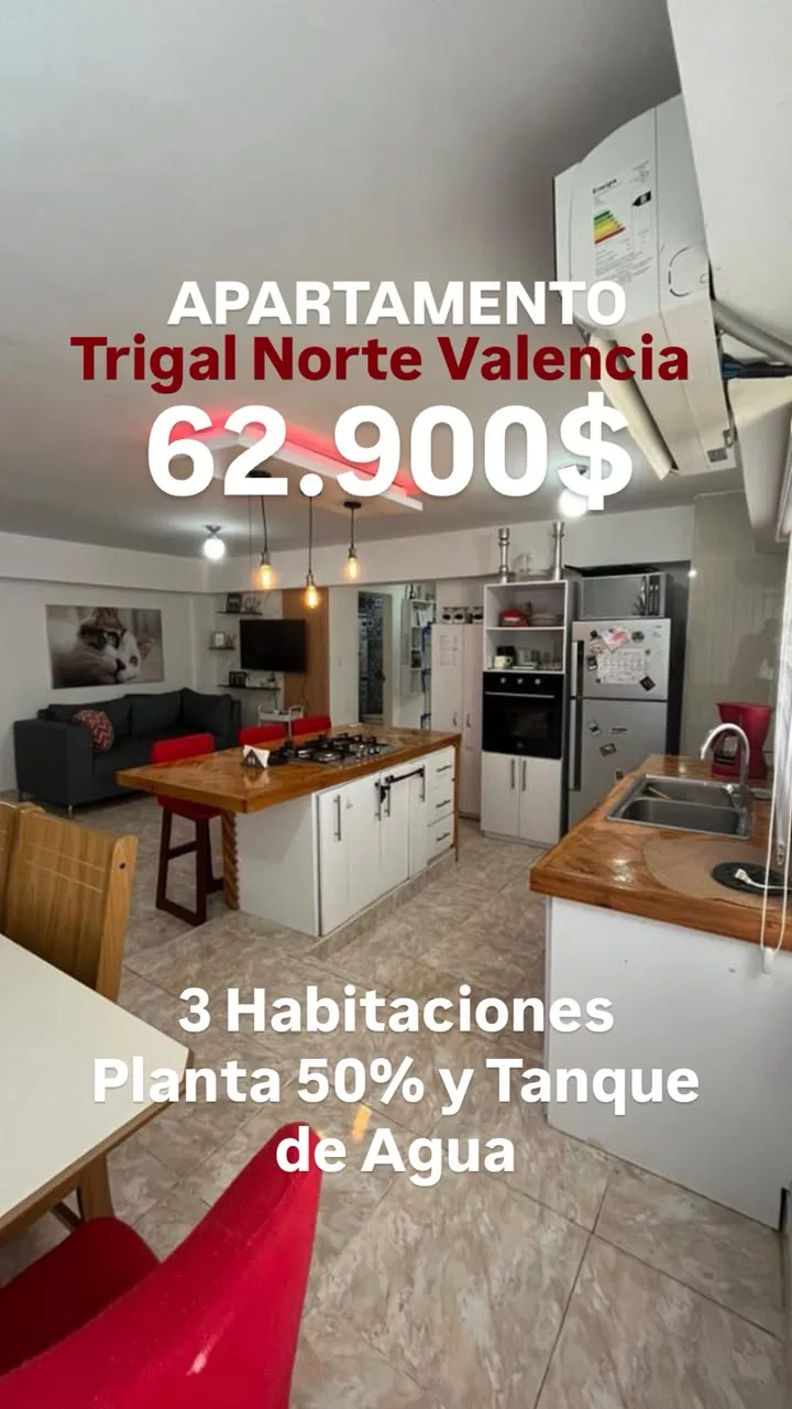 Apartamento en Venta en Trigal Norte — 3 hab 87m² — USD 62,900