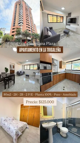 Apartamento en Residencias Castellana Plaza – Trigaleña Alta