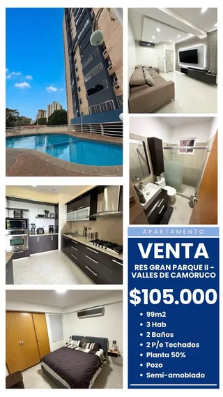 Apartamento en Res Gran Parque II - Valles de Camoruco