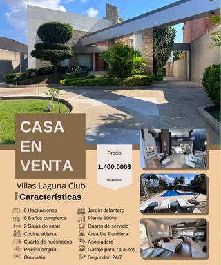 Casa en Villa Laguna Club, Guataro