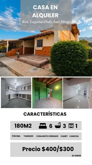 Casa en Res. Laguna Club, San Diego