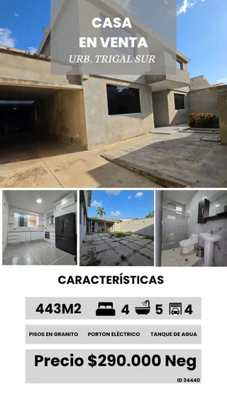 Casa en Trigal Sur