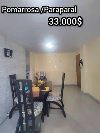Apartamento en Res Pomarrosa, Paraparal, Los Guayos