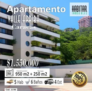 Apartamento en Urb. Valle Arriba, Caracas