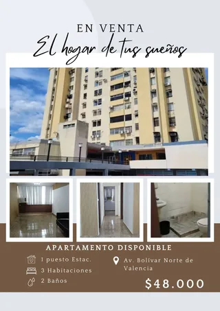 Apartamento en Av. Bolívar Norte, Valencia