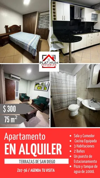 Apartamento en Terrazas de San Diego