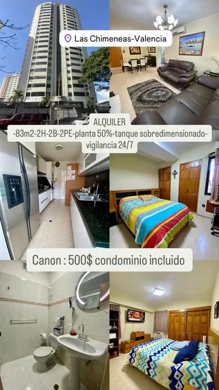 Apartamento en Residencias Alto Claro, Las Chimeneas