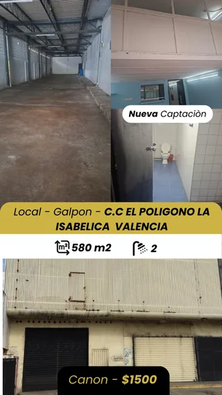 Local en C.C El Poligono La Isabelica Valencia