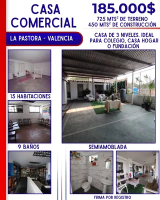 Casa en La Pastora, Valencia, Edo. Carabobo