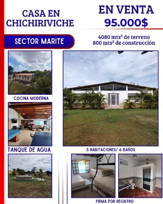 Casa en Haciendas del mar, Sector Marite, Chichiriviche