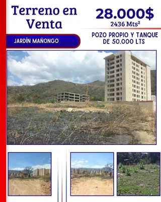 Terreno en JARDIN MAÑONGO, NAGUANAGUA