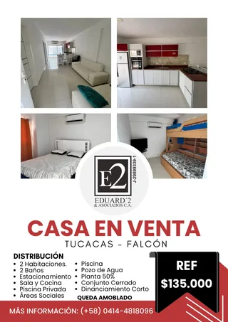 Casa en Tucacas Valles de Morrocoy