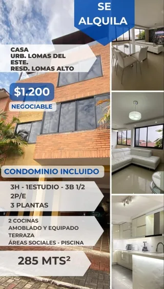 Casa en Lomas del Este