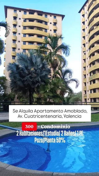Apartamento en Res. Altos del Mirador, Av. Cuatricentenaria