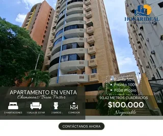 Apartamento en Chimeneas / Resd. Buen Pastor