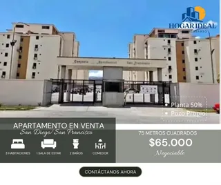 Apartamento en San Diego / Resd. San Francisco