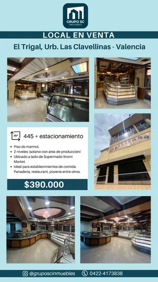 Local en El Trigal, Las Clavelinas – Valencia