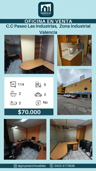 Oficina en Zona Industrial – Valencia