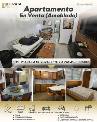 Apartamento en La Boyera, Caracas