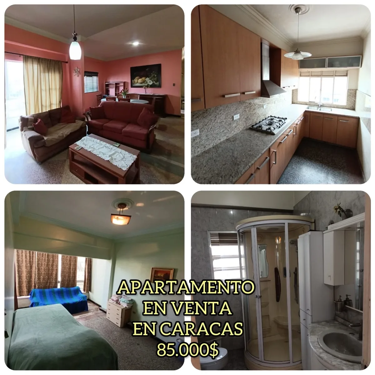 Apartamento en Venta en Caracas — 3 hab 139m² — USD 85,000