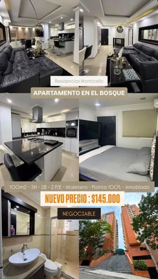 Apartamento en El Bosque