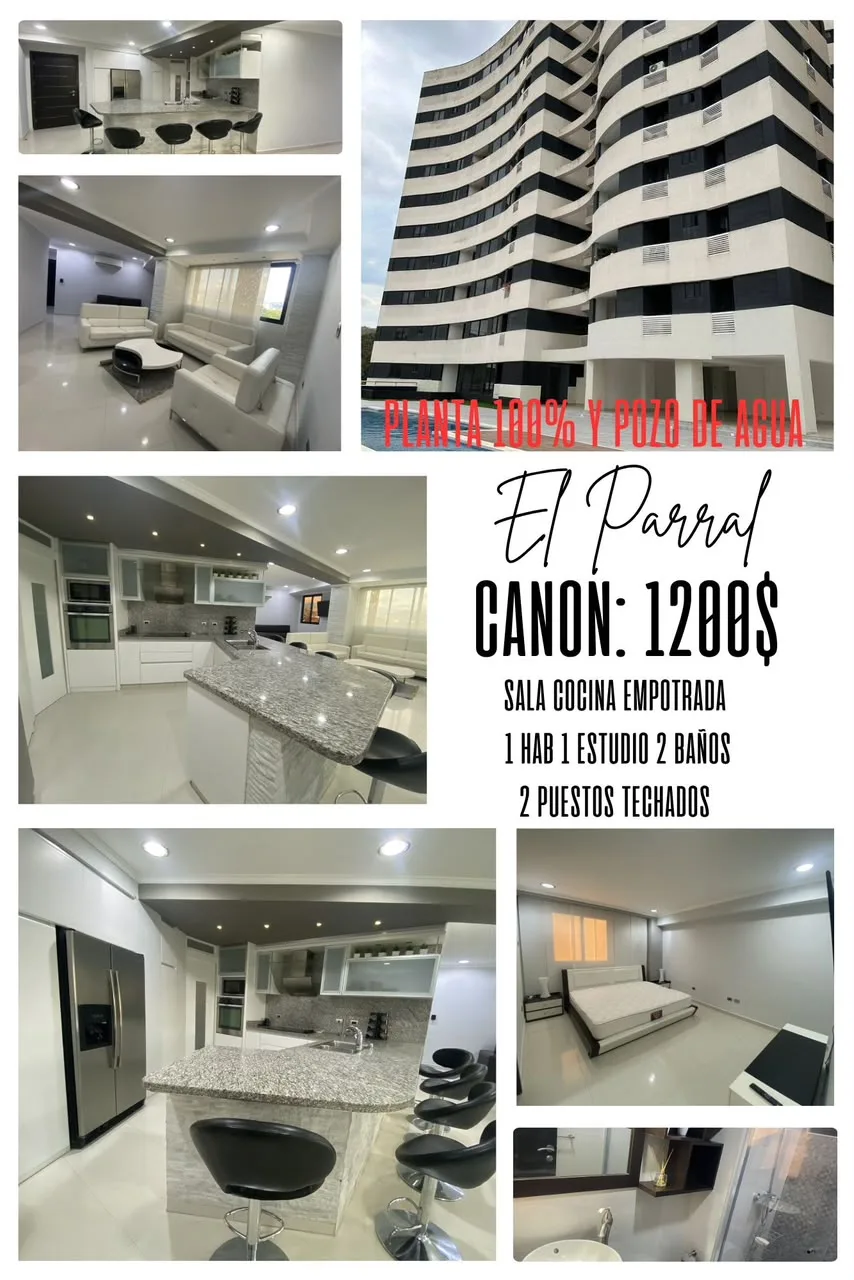 Apartamento en Alquiler en El Parral, Residencias Omega — 2 hab — USD 1,200