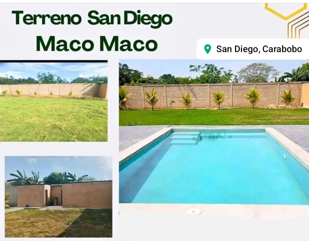 Terreno en Venta en Sector Maco Maco, San Diego, Edo. Carabobo — 1 hab 1500m² — USD 40,000