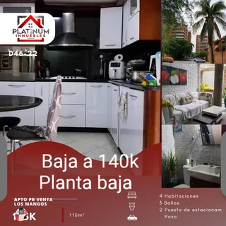 Apartamento en Conjunto cerrado Punta de Piedra Residencia A3 Urb Los Mangos