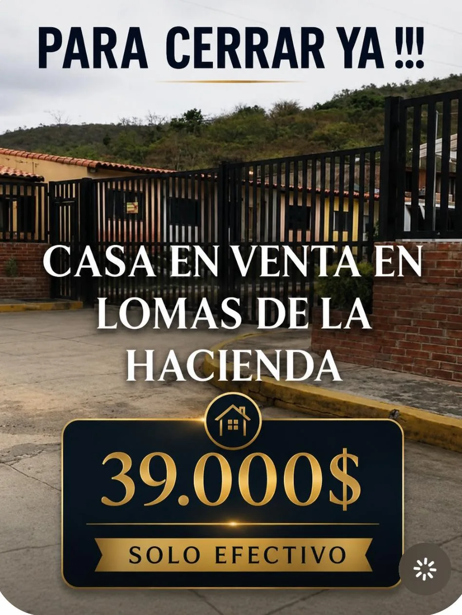 Casa en Venta en Lomas de la Hacienda — USD 39,000