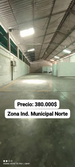 Galpón en ZONA INDUSTRIAL MUNICIPAL NORTE
