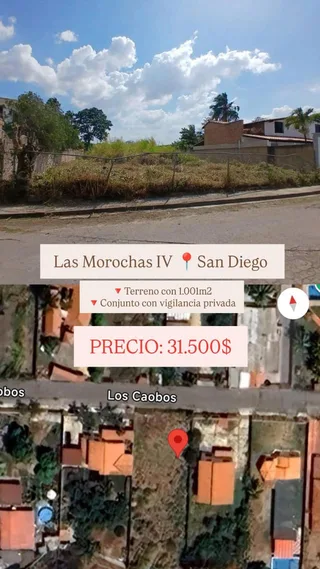 Terreno en Mini Granjas Las Morochas IV, San Diego Edo Carabobo