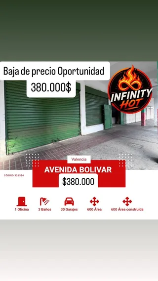 Local en Av. Bolívar, Valencia
