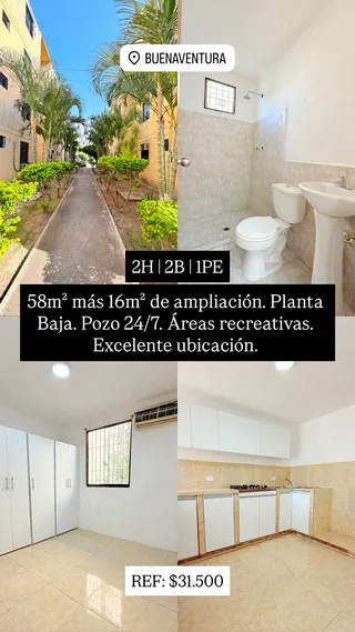 Apartamento en Paraparal, Buenaventura