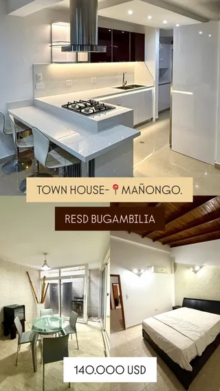 Townhouse en Resd Bugambilia Mañongo-Naguanagua