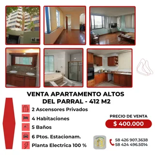 Apartamento en Altos del Parral