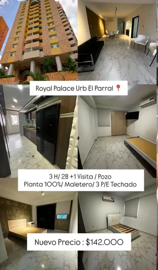 Apartamento en Urb El Parral