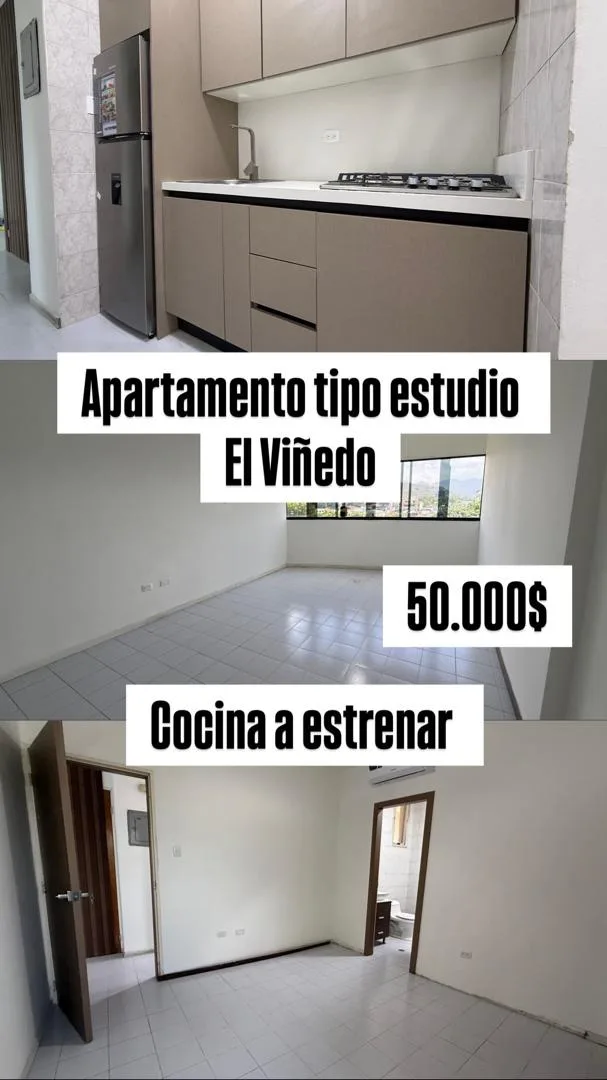 Apartamento en Venta en El Viñedo — 1 hab — USD 50,000