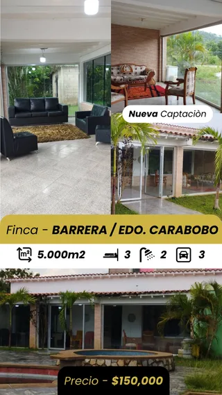 Terreno en barrera campo de Carabobo club santa Isabel