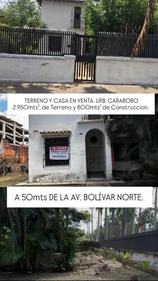 Casa en Urb. Carabobo