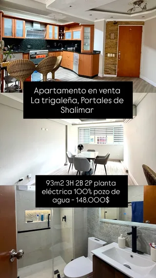 Apartamento en La Trigaleña, Portales de Shalimar