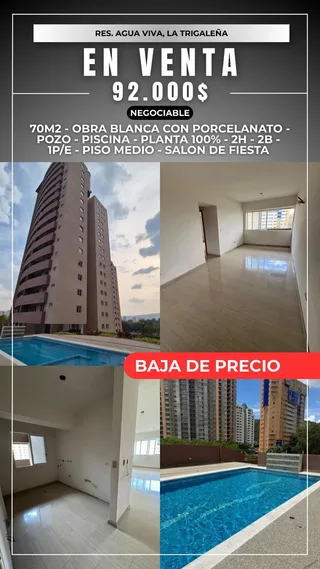 Apartamento en La Trigaleña