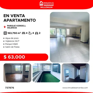 Apartamento en Parque Kerdell