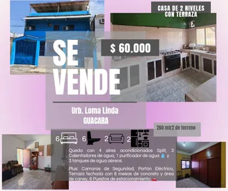 Casa en Loma Linda, Guacara