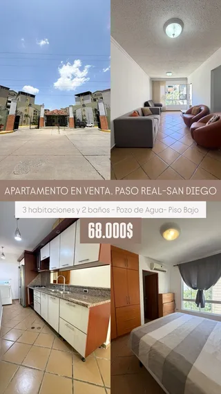 Apartamento en Residencia Paso Real, San Diego