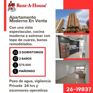 Apartamento en Mañongo