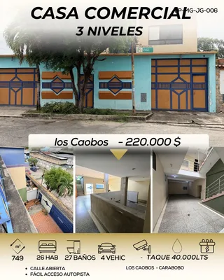 Casa en Los Caobos